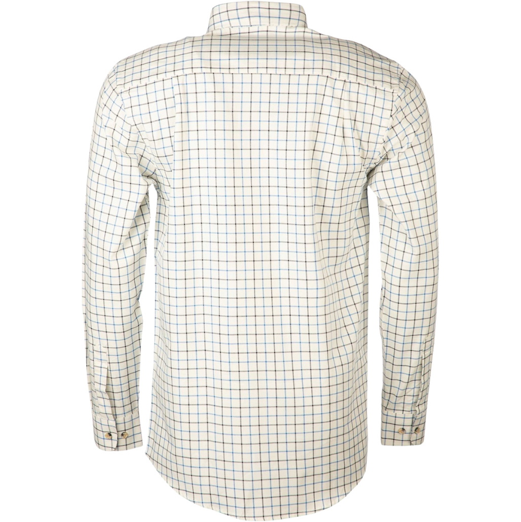 2025 Rydale Herren Lang Ärmel Country Hemd 413011 - Lockington Blue
